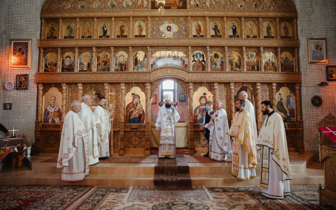 Binecuvântare arhierească în Parohia Ortodoxă Luncani