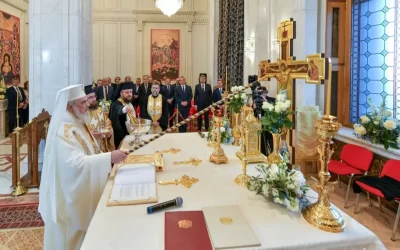 Patriarhul Daniel a sfințit Capela „Sfântul Andrei” din Parlamentul României