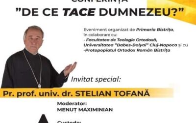Pr. Profesor Stelian Tofană conferențiază la Bistrița