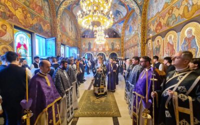 Mitropolitul Andrei a oficiat Liturghia Darurilor la Capela Colegiului Ortodox din Cluj-Napoca