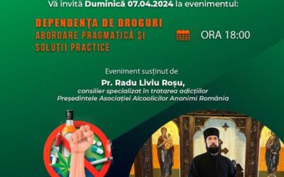 „Dependența de droguri – abordare pragmatică și soluții practice”, eveniment organizat de Protopopiatul Ortodox Bistrița