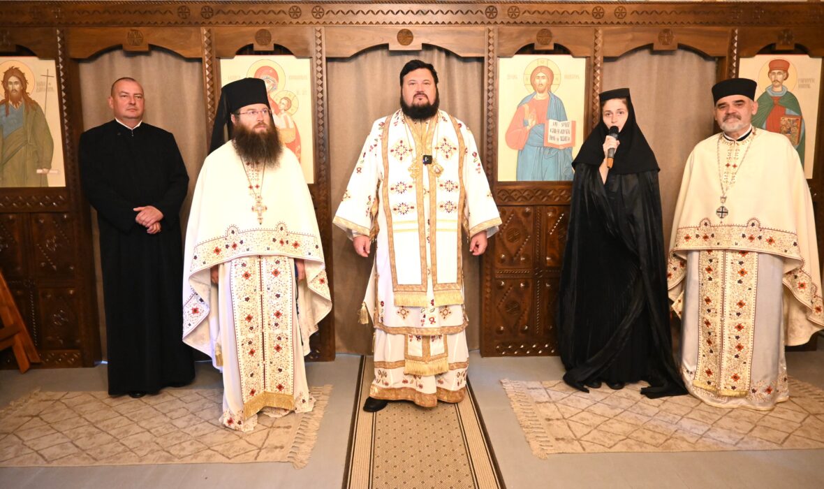 Slujire Arhierească la Mănăstirea Bălan
