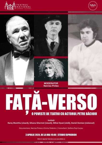 „O poveste de teatru Față/Verso”| actrița Narcisa Pintea