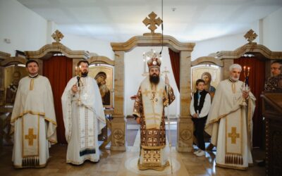 Liturghie arhierească în Parohia „Sfântul Mina” din cartierul clujean Bună Ziua