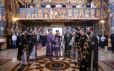 Episcopul-vicar Benedict a oficiat Liturghia Darurilor la Paraclisul Facultății de Teologie Ortodoxă din Cluj-Napoca