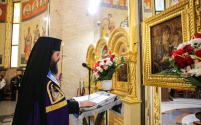 Denia Acatistului Bunei Vestiri la Mănăstirea Nicula