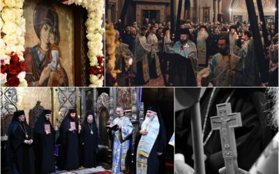 Denia Acatistului Bunei Vestiri și tundere în monahism la Catedrala Mitropolitană din Cluj-Napoca