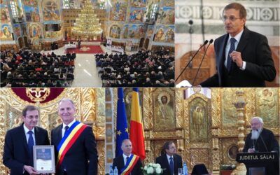 Președintele Academiei Române a primit titlul de Cetățean de Onoare al județului Sălaj