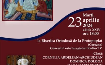 Concertul Pascal „Lumina Învierii” va avea loc la Bistrița