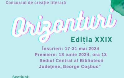 A XXIX-a ediţie a concursului de literatură destinat elevilor la Biblioteca Județeană „George Coșbuc” Bistrița-Năsăud