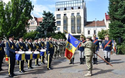 Spitalul Clinic Militar de Urgență din Cluj-Napoca a aniversat 105 ani de existență și a primit Drapelul de Luptă