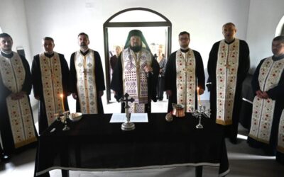 Sfânta Liturghie și binecuvântarea capelei mortuare din Parohia Bulgari