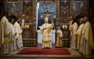 Slujire arhierească la Catedrala Mitropolitană, în Duminica a 6-a după Paști