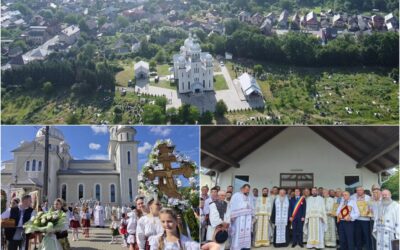 Mitropolitul Andrei a binecuvântat lucrările efectuate la Biserica Ortodoxă Ucraineană Remeți