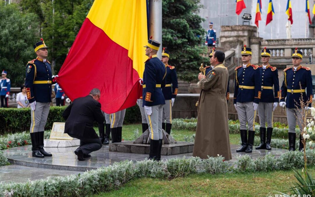 Ziua Drapelului: Ceremoniile din toată țara includ binecuvântarea acestui simbol național