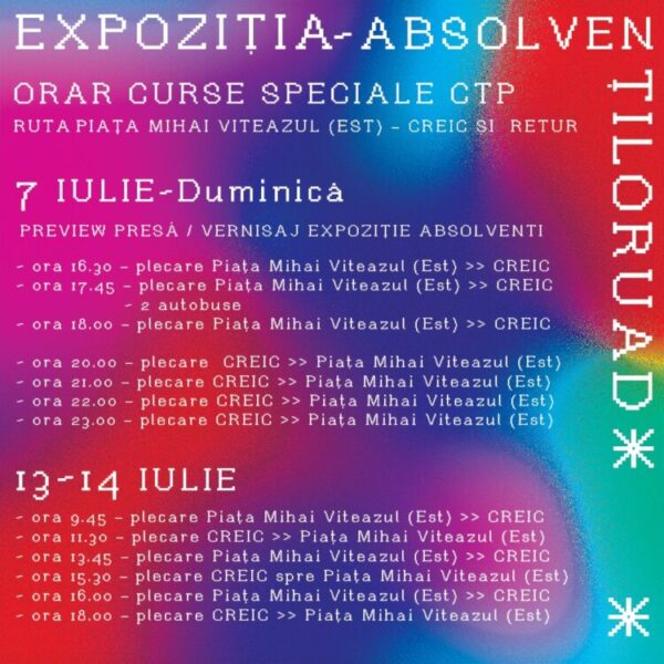 EXPOZIŢIA ABSOLVENŢILOR UNIVERSITĂŢII DE ARTĂ ŞI DESIGN DIN CLUJ-NAPOCA