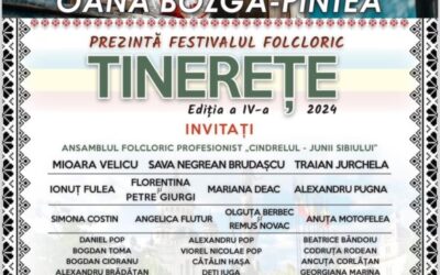 A IV-a a concertului folcloric „Tinerețe” al artistei Oana Bozga-Pintea la Cluj