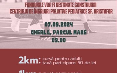 „Crosul pentru viață” din Gherla: O comunitate unită pentru construirea primului Centru de Îngrijiri Paliative Pediatrice din România