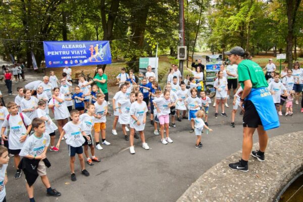 Crosul pentru viață: Eveniment sportiv-caritabil la Gherla pentru sprijinirea copiilor cu boli cronice