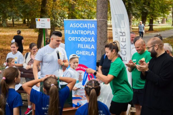 Crosul pentru viață: Eveniment sportiv-caritabil la Gherla pentru sprijinirea copiilor cu boli cronice