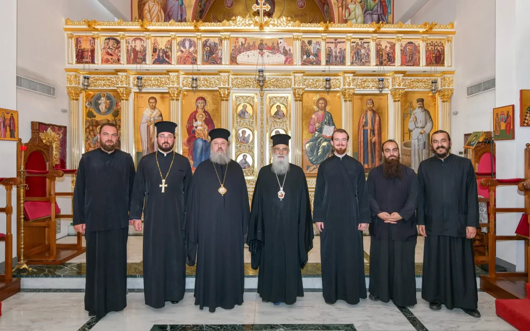 Delegația Patriarhiei Române aflată în Cipru a vizitat Exarhatul Patriarhiei Ierusalimului la Nicosia