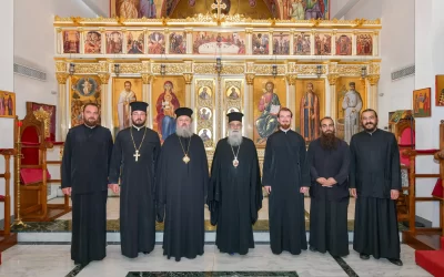 Delegația Patriarhiei Române aflată în Cipru a vizitat Exarhatul Patriarhiei Ierusalimului la Nicosia