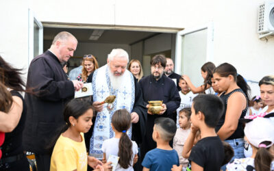 Mitropolitul Andrei a binecuvântat nouă grădiniță din cadrul Centrului Social-Misionar Cojocna