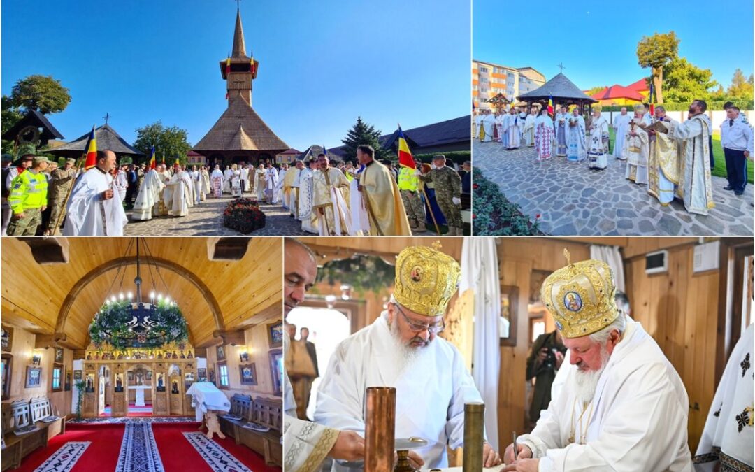 Biserica Militară de Garnizoană „Înălțarea Domnului” din Bistrița, resfințită de doi ierarhi