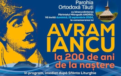 Avram Iancu, onorat în biserica din Tăuți: Eveniment cultural dedicat eroului național