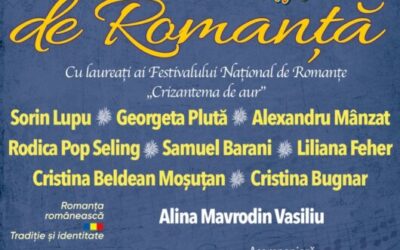 Concert extraordinar „SUFLET DE ROMANȚĂ” la Școala Populară de Arte „Tudor Jarda” Cluj-Napoca