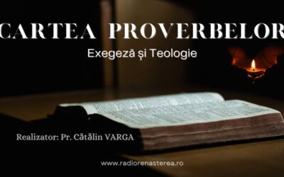 CARTEA PROVERBELOR – Exegeză și Teologie | (Cap. 1, 1-9: Scopul proverbelor)