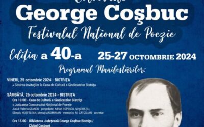 Colocviile „George Coșbuc” – Ediția a 40-a a Festivalului Național de Poezie