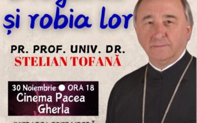 Conferința „Drogurile și robia lor”, susținută de Pr. Prof. Univ. Dr. Stelian Tofană la Gherla